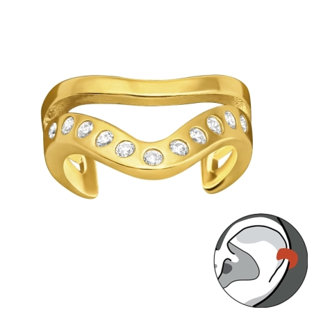 Prostý - 925 Mincový Striebro #SC# s zirkóny #41150 | #AN#