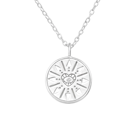 symbol - 925 Mincový Striebro #SC# s zirkóny #40253 | #AN#