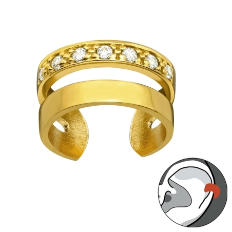 bar - 925 Mincový Striebro #SC# s zirkóny #40154 | #AN#