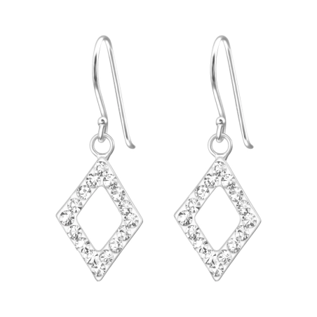 tvar Diamond - 925 Mincový Striebro #SC# s krištáľ #15863 | #AN#