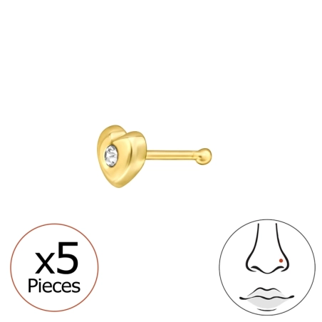 srdcové - 925 Mincový Striebro #SC# s krištáľ #48056 | #AN#