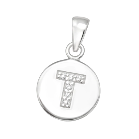 List t - 925 Mincový Striebro #SC# s zirkóny #46534 | #AN#