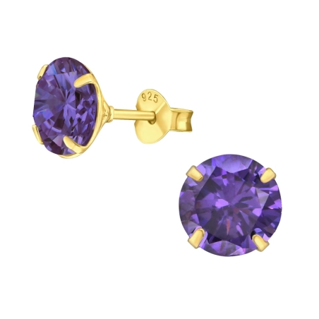 round 8mm - 925 Mincový Striebro #SC# s zirkóny #45214 | #AN#