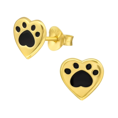 srdcové - 925 Mincový Striebro #SC# s epoxidová #43425 | #AN#