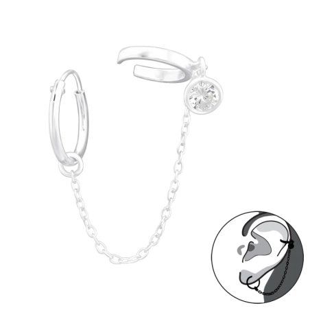 kolo - 925 Mincový Striebro #SC# s zirkóny #43343 | #AN#