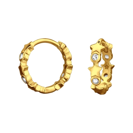 hviezda - 925 Mincový Striebro #SC# s zirkóny #49264 | #AN#