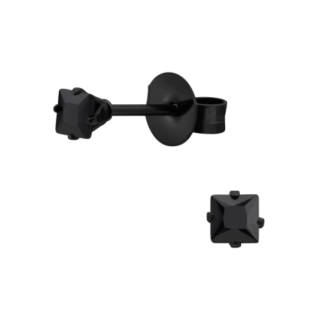 Square 3 mm - Chirurgická Nehrdzavejúca Oceľ #SC# s zirkóny #48211 | #AN#