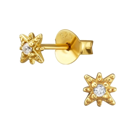 Starburst - 925 Mincový Striebro #SC# s zirkóny #47843 | #AN#