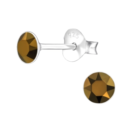 kolo - 925 Mincový Striebro #SC# s krištáľ #24387 | #AN#