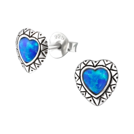 srdcové - 925 Mincový Striebro #SC# #23667 | #AN#