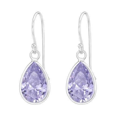 hruška - 925 Mincový Striebro #SC# s zirkóny #1559 | #AN#