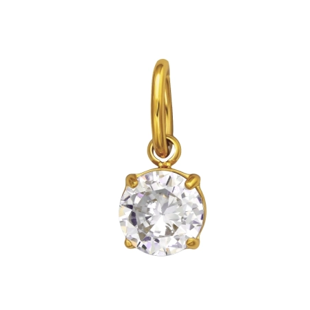 kolo - Chirurgická Nehrdzavejúca Oceľ #SC# s zirkóny #50466 | #AN#