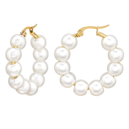 30mm - Chirurgická Nehrdzavejúca Oceľ #SC# s perla #49947 | #AN#