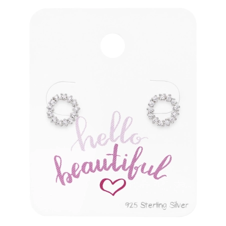 Okrúhle so zirkónmi Súpravy sety Šperky šperky | All4silver