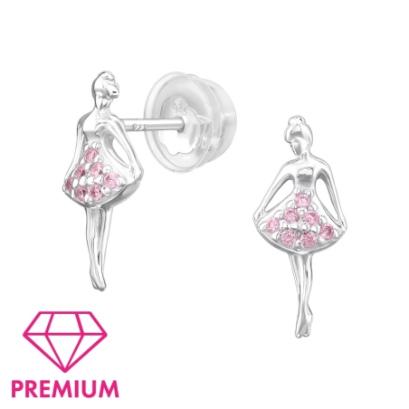 Balerína so zirkónmi - Premium* Šport a hry šperky | All4silver