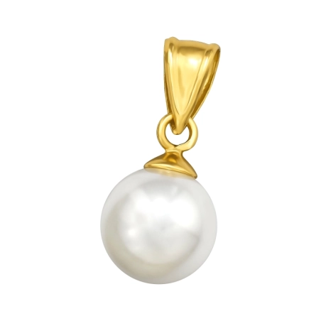 Perla 8mm Prívesky so zirkónom šperky | All4silver
