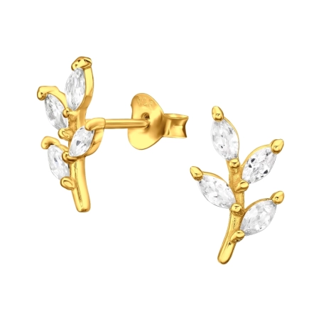 krídlo - 925 Mincový Striebro #SC# s zirkóny #45968 | #AN#