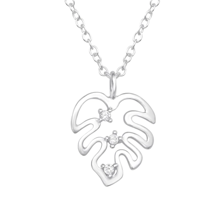 Monstera list Príroda šperky | All4silver