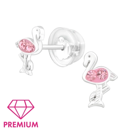 Ružový plameniak - Premium* Výpredaj Sperkov šperky | All4silver