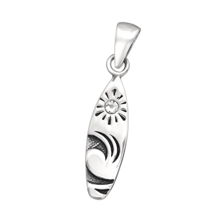 Surf Prívesky so zirkónom šperky | All4silver