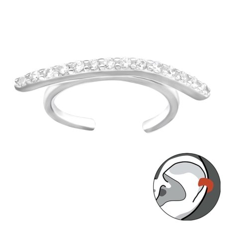 vzorkované - 925 Mincový Striebro #SC# s zirkóny #43580 | #AN#