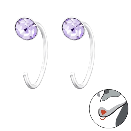 6 mm Okrúhle Náušnice pre deti šperky | All4silver