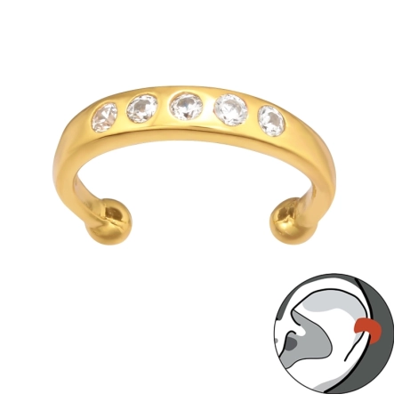 Prostý - 925 Mincový Striebro #SC# s zirkóny #42262 | #AN#