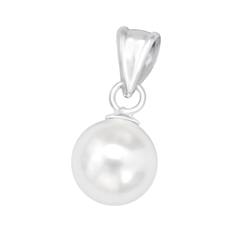 Perla 8mm Prívesky so zirkónom šperky | All4silver