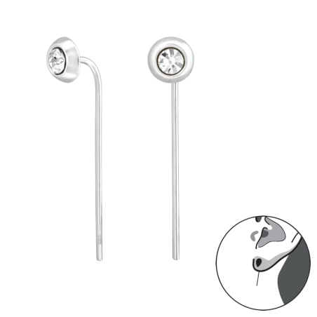 kolo - 925 Mincový Striebro #SC# s krištáľ #37263 | #AN#