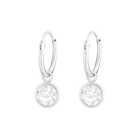 Okrúhle Okrúhle náušnice šperky | All4silver