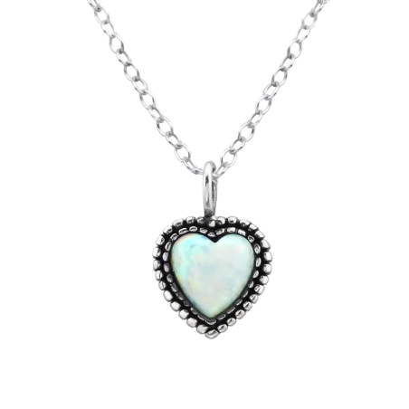 srdcové - 925 Mincový Striebro #SC# #27078 | #AN#