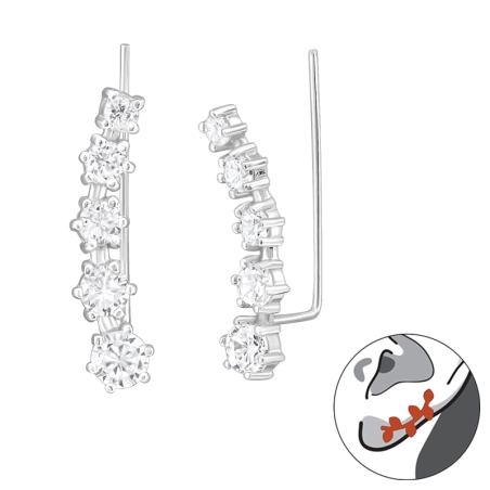 kolo - 925 Mincový Striebro #SC# s zirkóny #24364 | #AN#