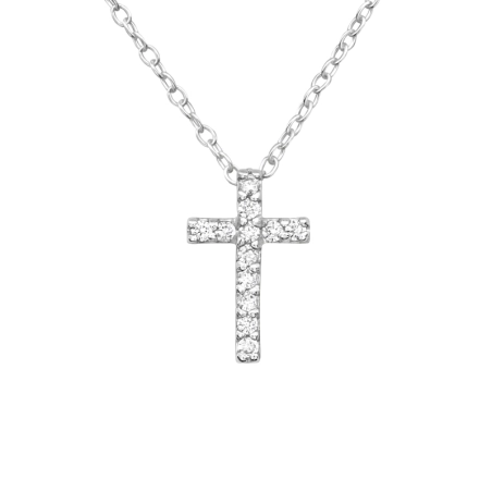 Crystal Kríž Náboženstvo šperky | All4silver
