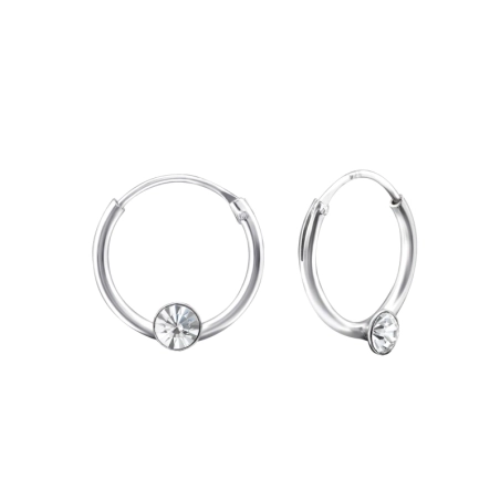 Kolo Okrúhle náušnice šperky | All4silver