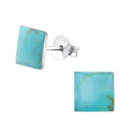 Námestie - 925 Mincový Striebro #SC# s Kameň / imitácia kameňa #14101 | #AN#